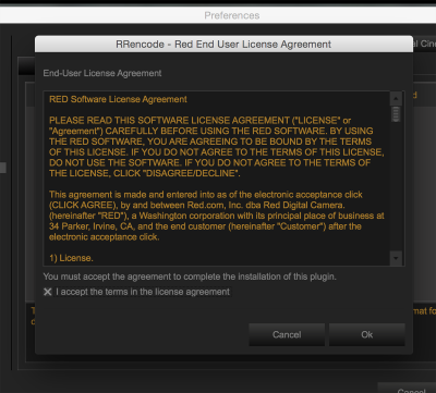 Accept the End-User License Agreement